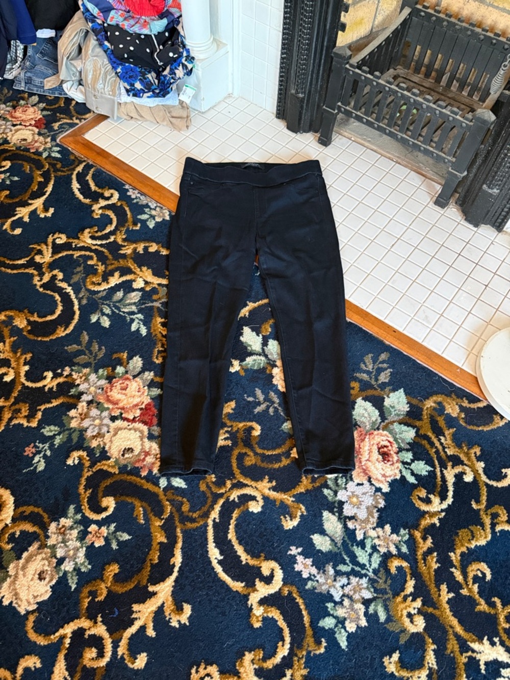 Liverpool Black knit Jeggings- worn about 5x